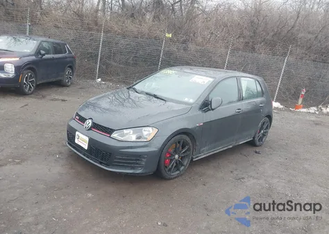 2015 Volkswagen Golf Gti 2.0T Autobahn W/Performance Package 4-Door from USA, damaged, VIN 3VW447AU9FM056425